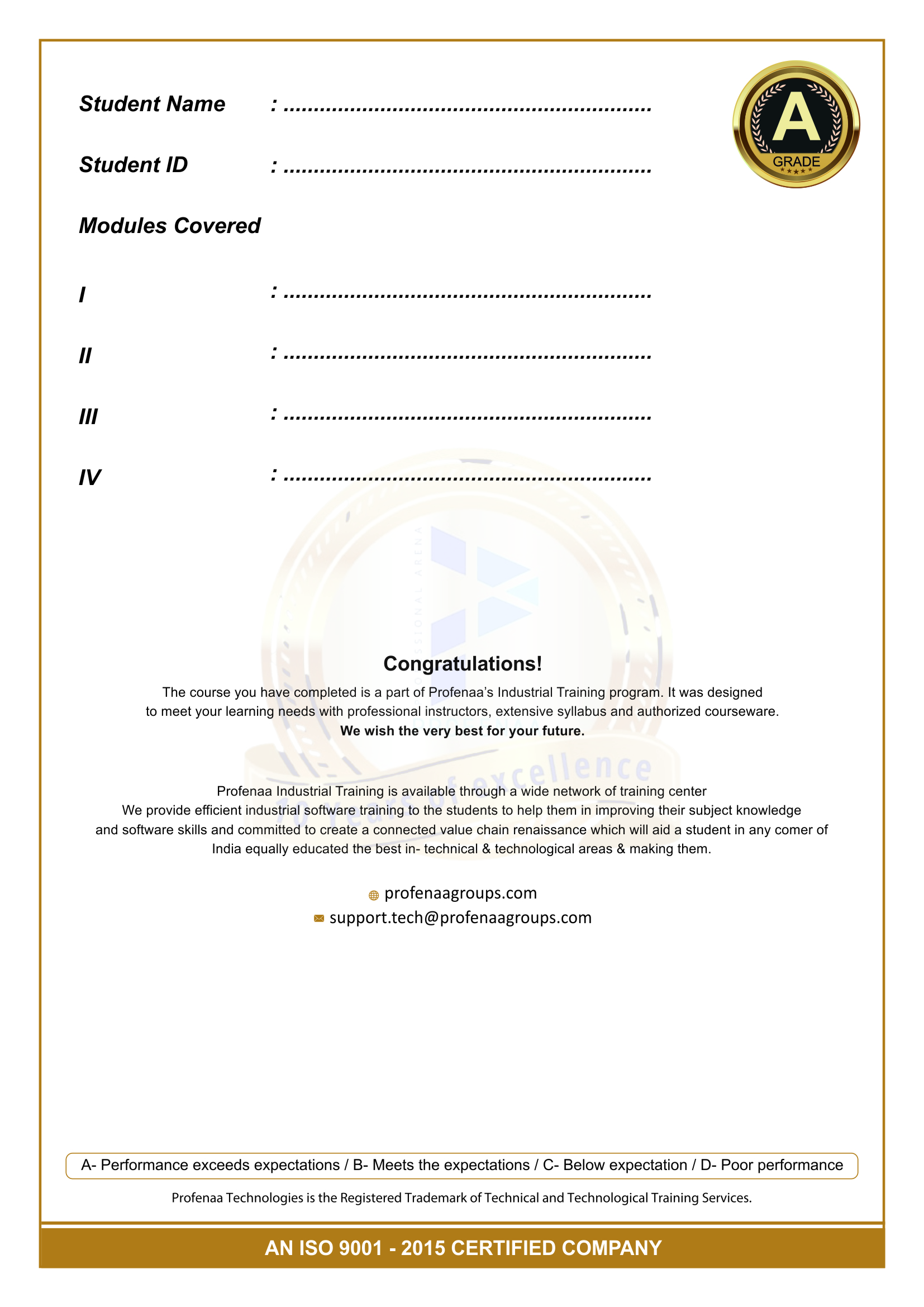 Certificate 2