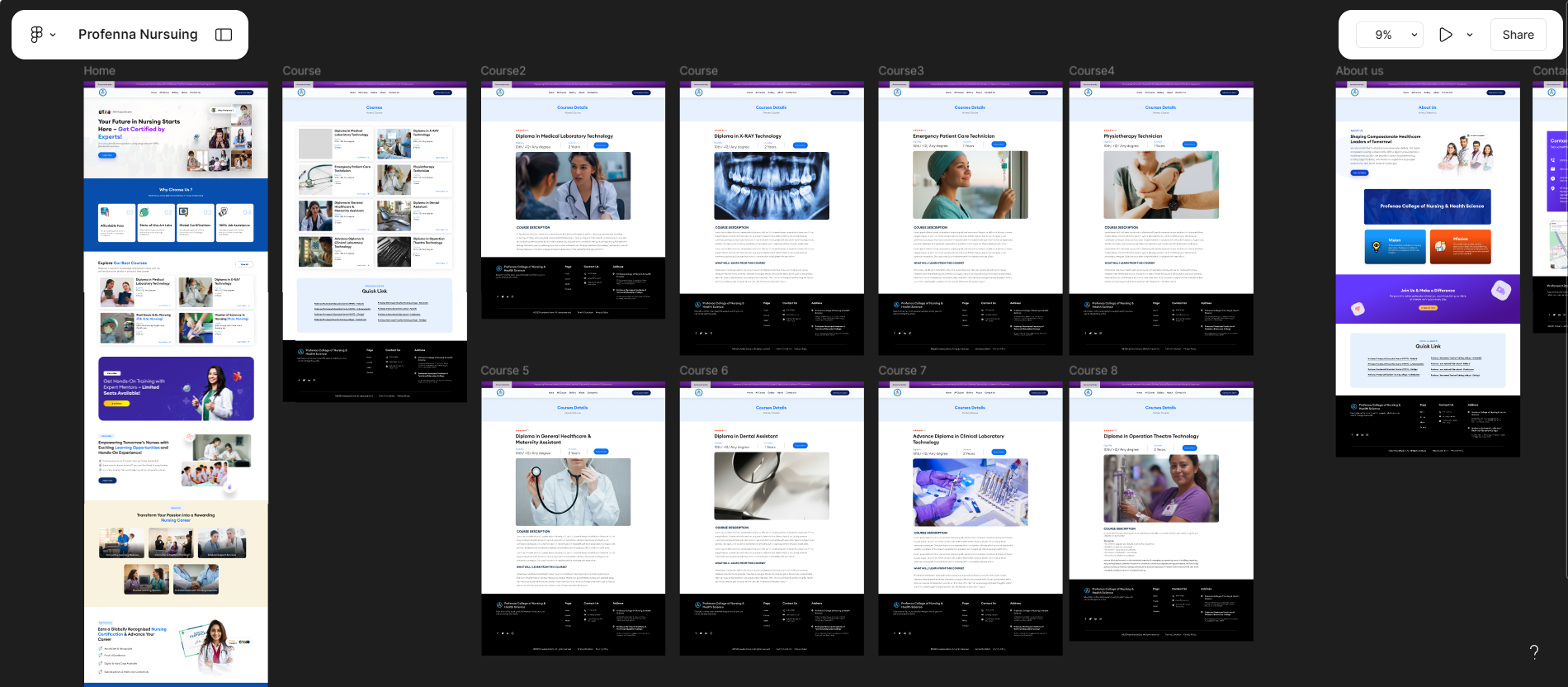 UI/UX Project - Portfolio Website
