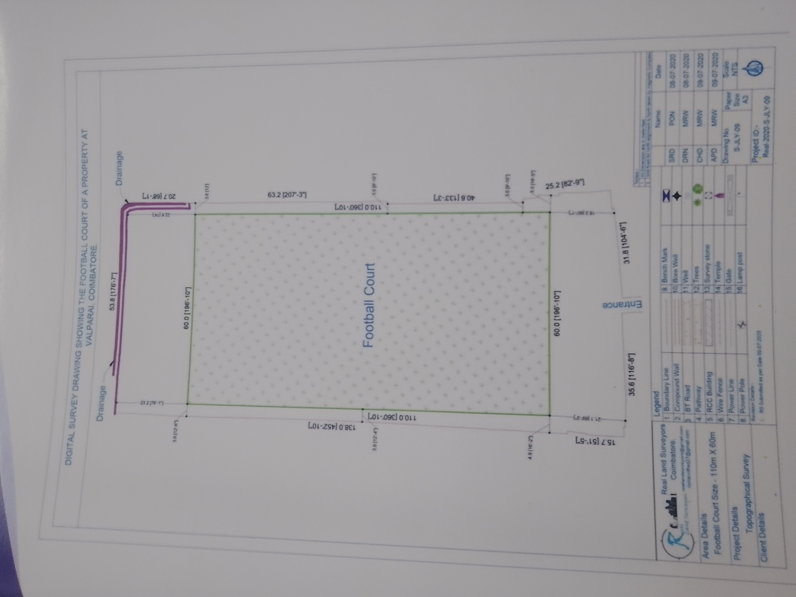 Civil Project – Football Stadium